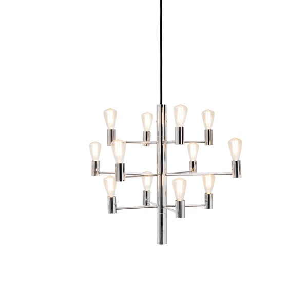 Herstal Manola 12 takkrona 60 cm, Krom