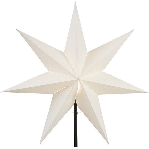Star Trading Frozen Julstjärna 54 Cm Vit