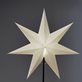 Star Trading Frozen Julstjärna 54 Cm Vit