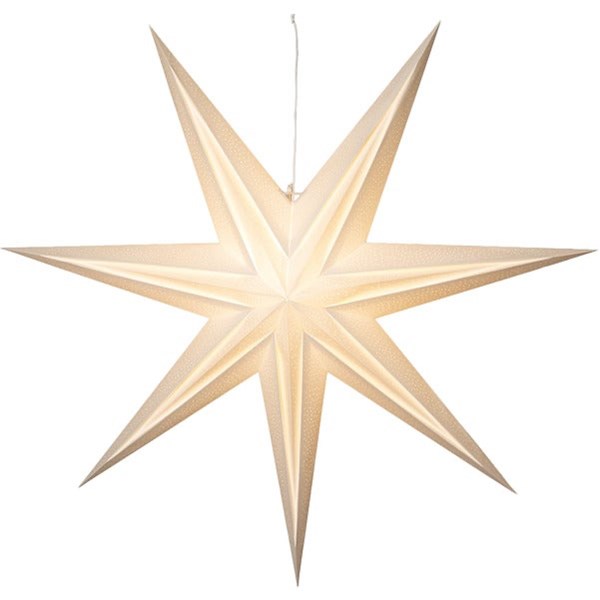 Star Trading Holly Adventsstjärna 95 Cm, Vit