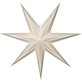 Star Trading Holly Adventsstjärna 95 Cm, Vit
