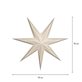 Star Trading Holly Adventsstjärna 95 Cm, Vit
