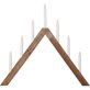 Star Trading Acca V-Formad Ljusstake 7-Armad 60 cm, Vit & brun