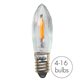 Star Trading Topplampa 14-55V/0.1-0.5W E10 Led Klar 3-P