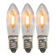 Star Trading Topplampa 14-55V/0.1-0.5W E10 Led Klar 3-P