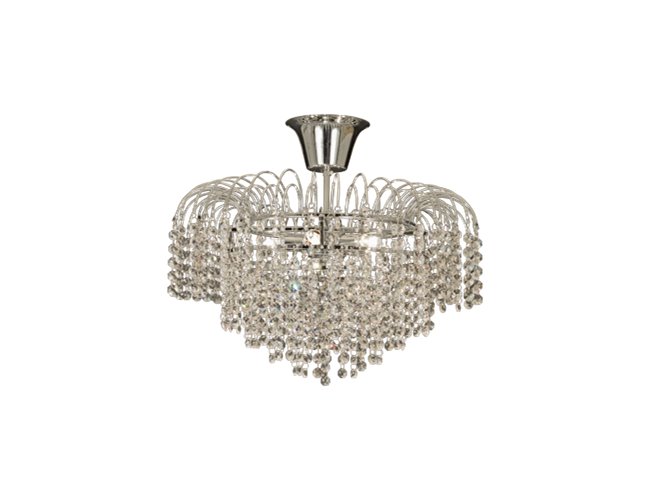 Aneta Lighting Diamant Kristallplafond Krom K9