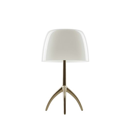 Foscarini Lumiere Bord Piccola G9 Champagne/Vit On/Off Utgått