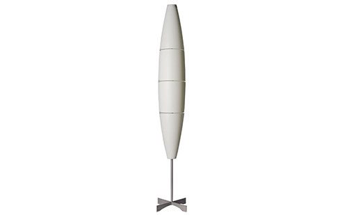 Foscarini Havana Golvlampa Kromad/Vit