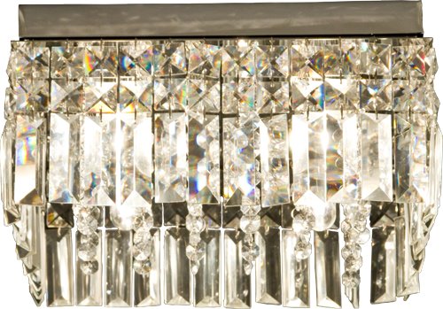 Aneta Lighting Belissa Plafond Stor Krom Ip44