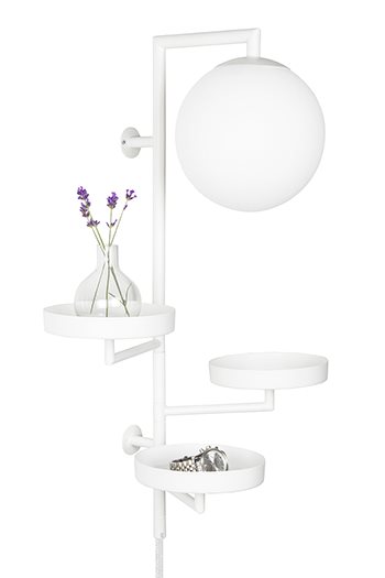 Globen Lighting Astoria 2320-08 Vägglampa Vit