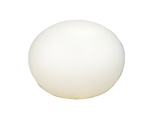 Aneta Lighting Globus Bordslampa Oval Opalvit 30X23,5