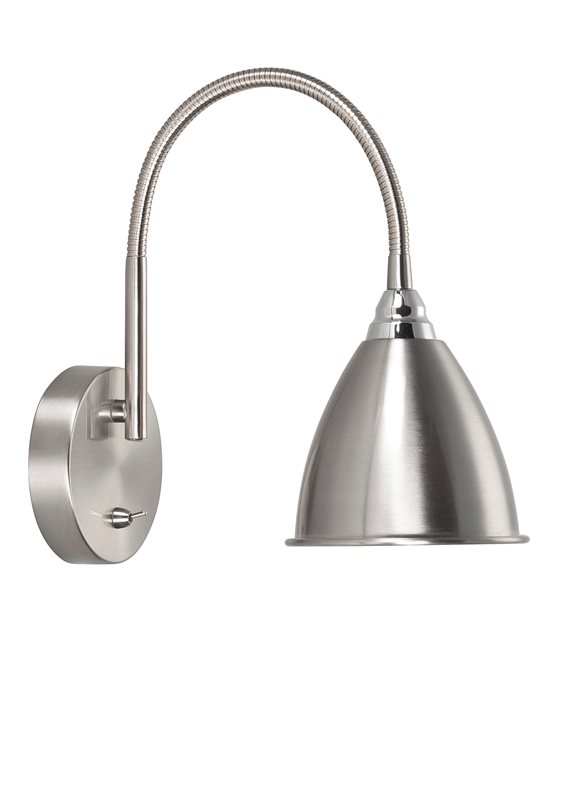 Ah Belysning V770 Smögen Vägglampa Nickel