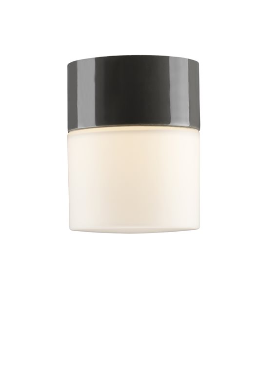 Ifö Electric Opus 100/125 Grå/Opalglas Vägg/Tak Ip44
