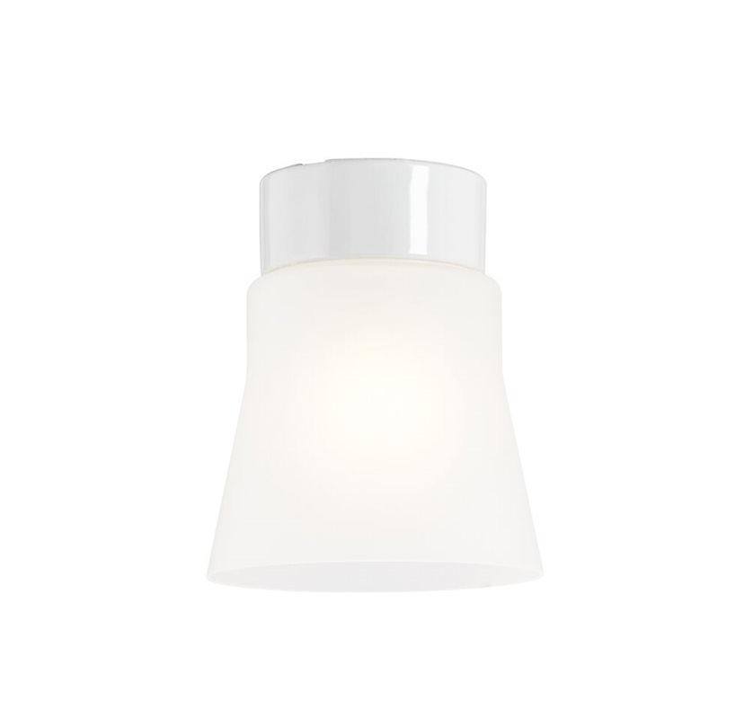 Ifö Electric Open Anna Vit/Frostat Glas Ip21