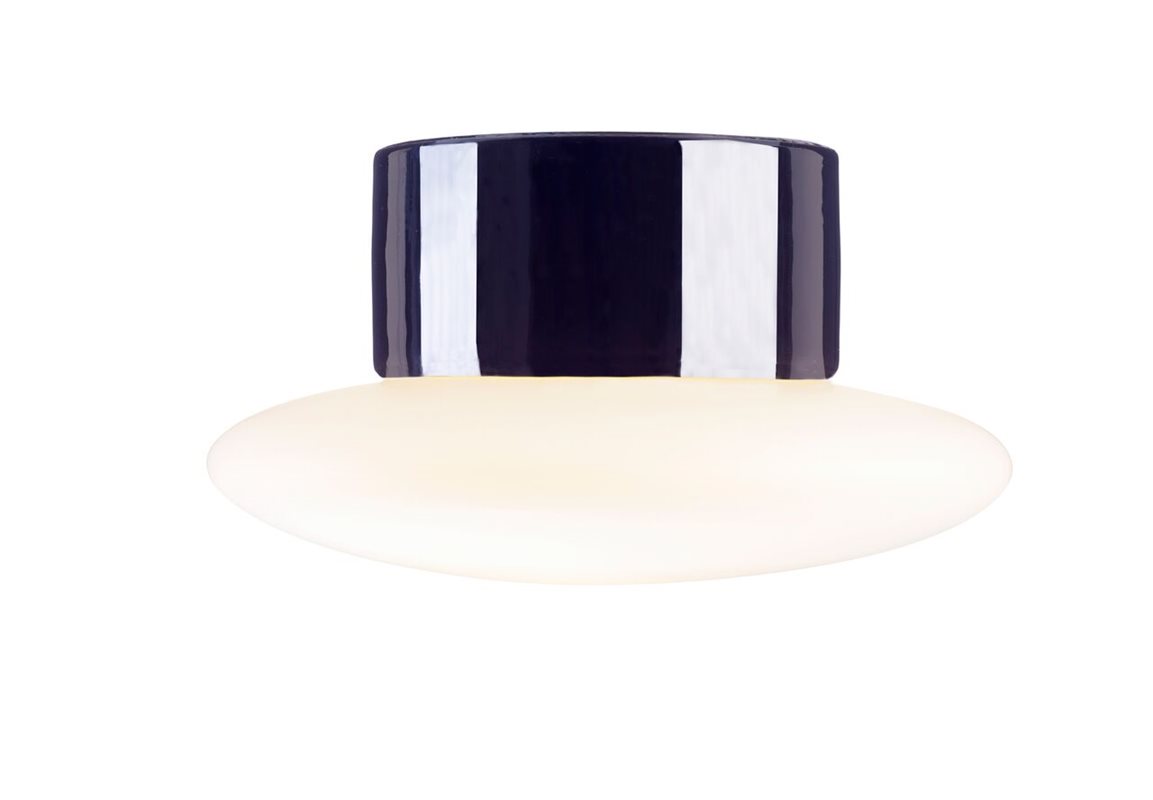 Ifö Electric Aton Cairo Led 3000K Svart/Opalglas Ip44