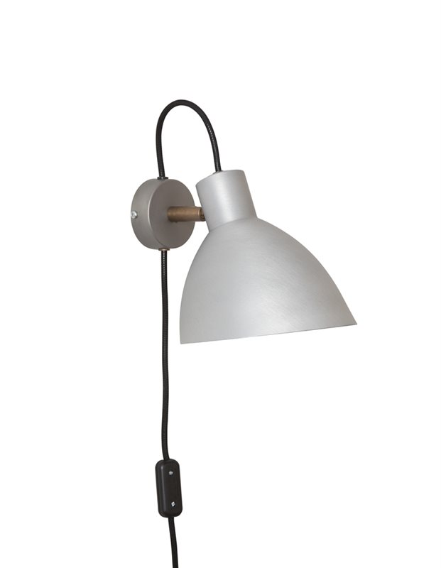 Konsthantverk Kh#1 Vägglampa 4001-5 Kort Arm Råjärn/Aluminium