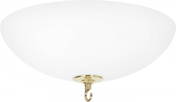 Konsthantverk Stävie Plafond 3644-1 Mässing/Vit 38Cm