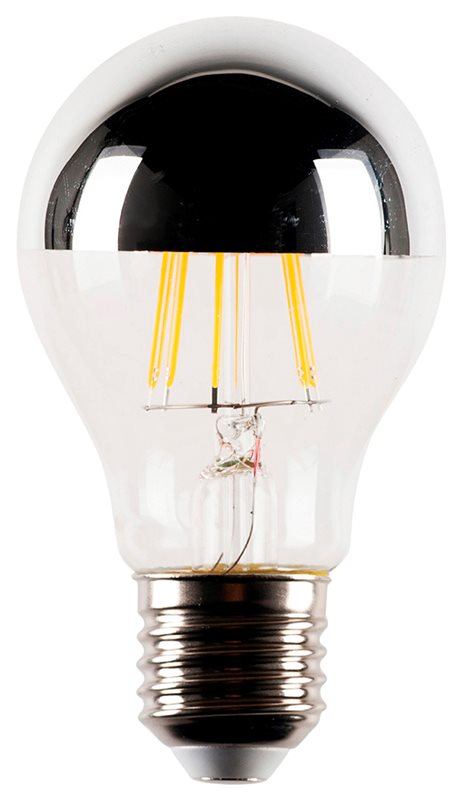 Airam Led A60 Toppförsp Silver 7,5W 2700K E27 Dimbar