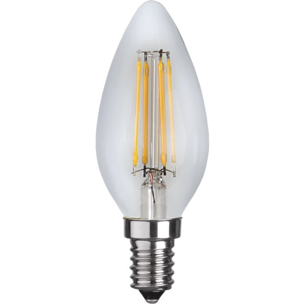 Star Trading Kronlampa Led Klar Filament 2700K E14 Dim
