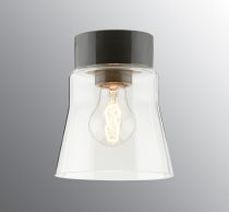 Ifö Electric Open Anna Grå/Klarglas Ip21