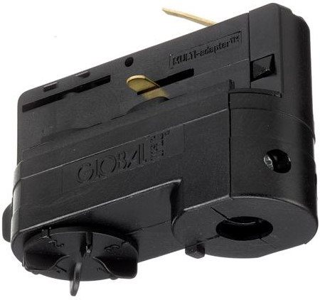 Global Trac Multiadapter 3-Fas Svart Xtsa68-2 M Nippel&Avlast