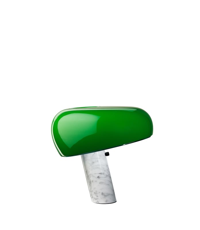 Flos Snoopy lampa från Flos, Grön och marmor