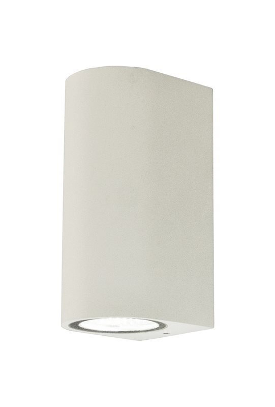 Aneta Lighting Union Vägglampa Upp/Ned Vit Ip54