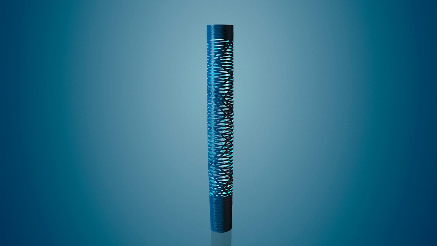 Foscarini Tress Golv Stor Blå (Indigo) Led Utgått