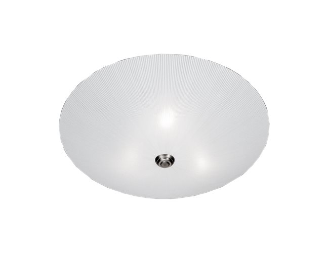 Aneta Lighting Stråla plafond 50cm vit-stål