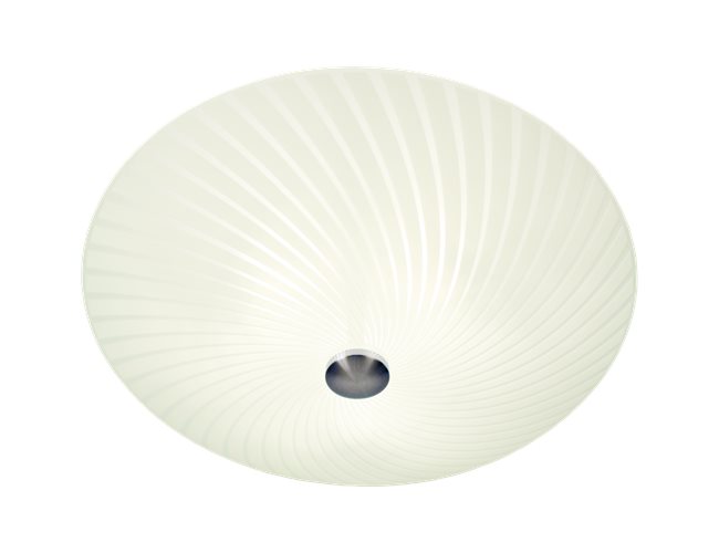 Aneta Lighting Cyklon Plafond 50cm vit-stål