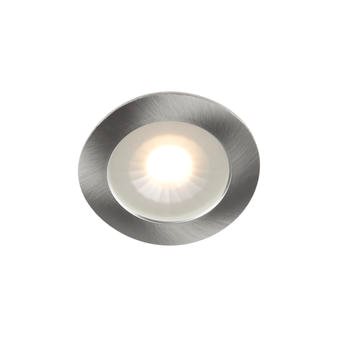 Hidealite Downlight 1202 12V Led Borstad Stål 4,3W 2700K