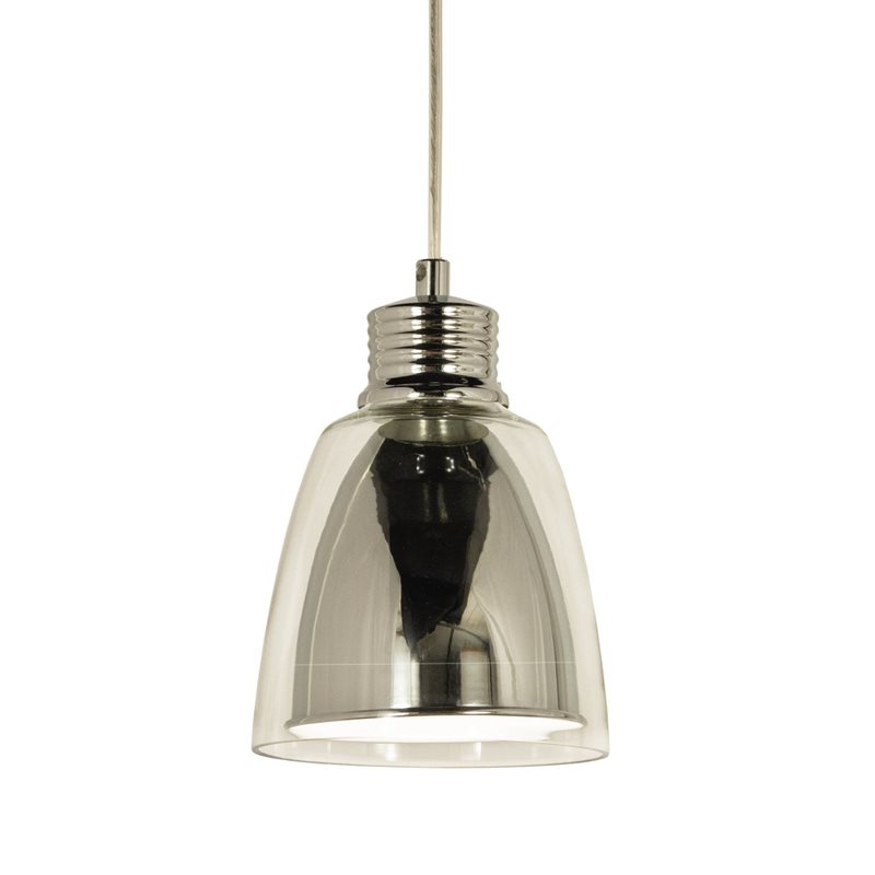 Aneta Lighting Bay Taklampa Krom/Klar