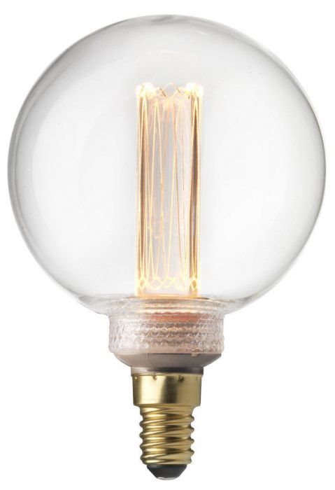 Pr Home Glob Led Filament 80Mm Dim Klar 2,3W E14 Future