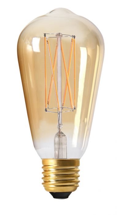 Pr Home Led Edison Elect Filament 2,5W E27 Amber