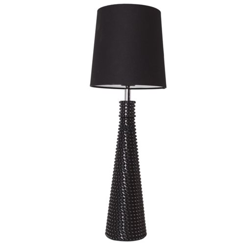 By Rydéns Lofty Slim Bordlampa H54cm Svart/Svart Skärm