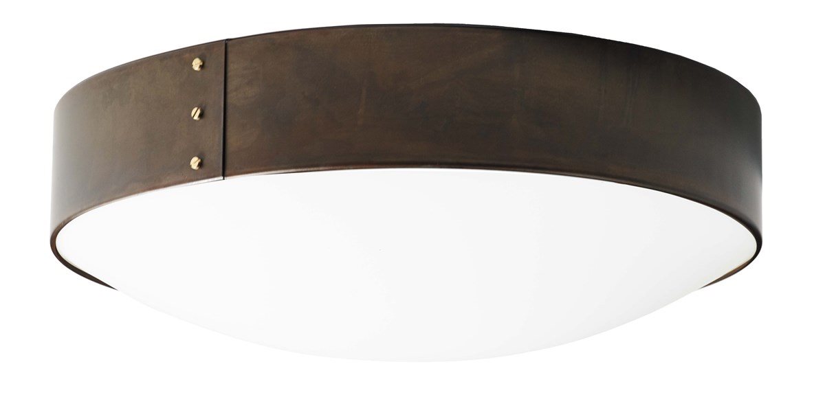 Konsthantverk Svep Plafond 55Cm Järnoxid