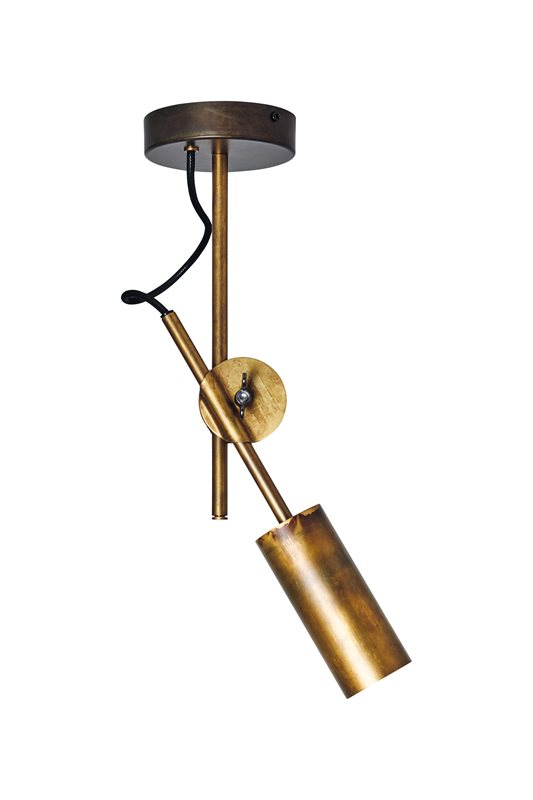 Konsthantverk Stav 3451-6 Takspot 1:A, Råmässing