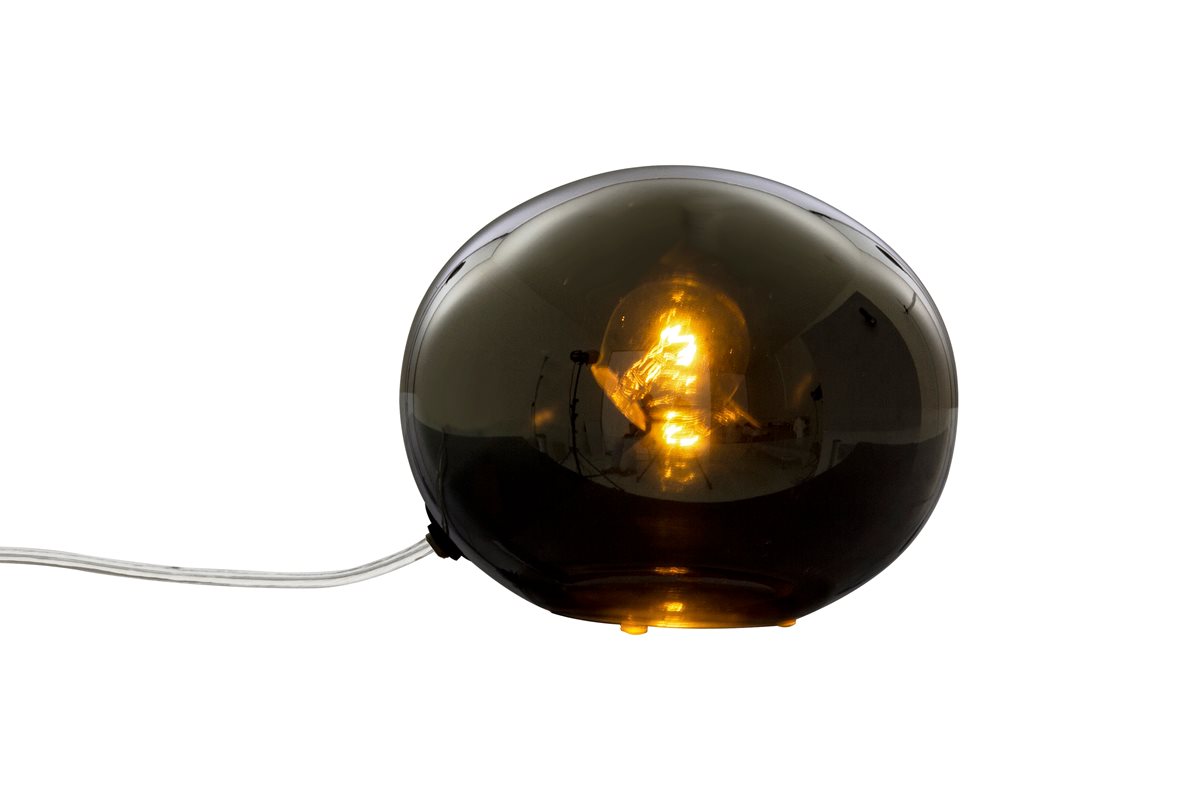 Aneta Lighting Globus Bord Oval Rökfärgad 18X14