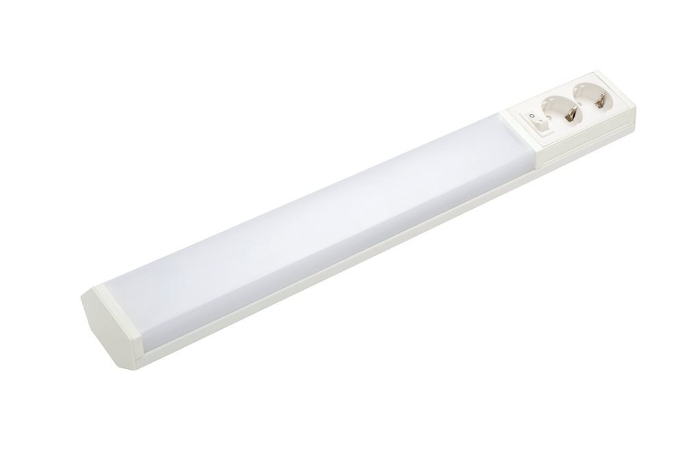Airam Handy 550 Led Armatur Inkl. Uttag Fast Installation