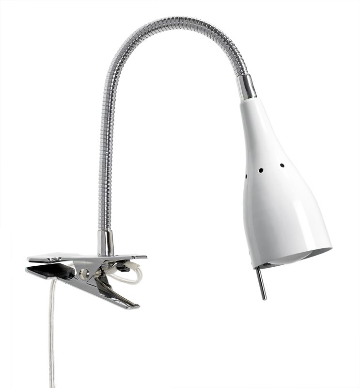 Ah Belysning Tanum V471 Klämspot, Vit