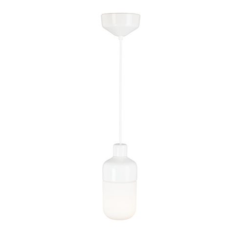 Ifö Electric Ohm Pendel 100/215 Vit/Matt Opal Ip44