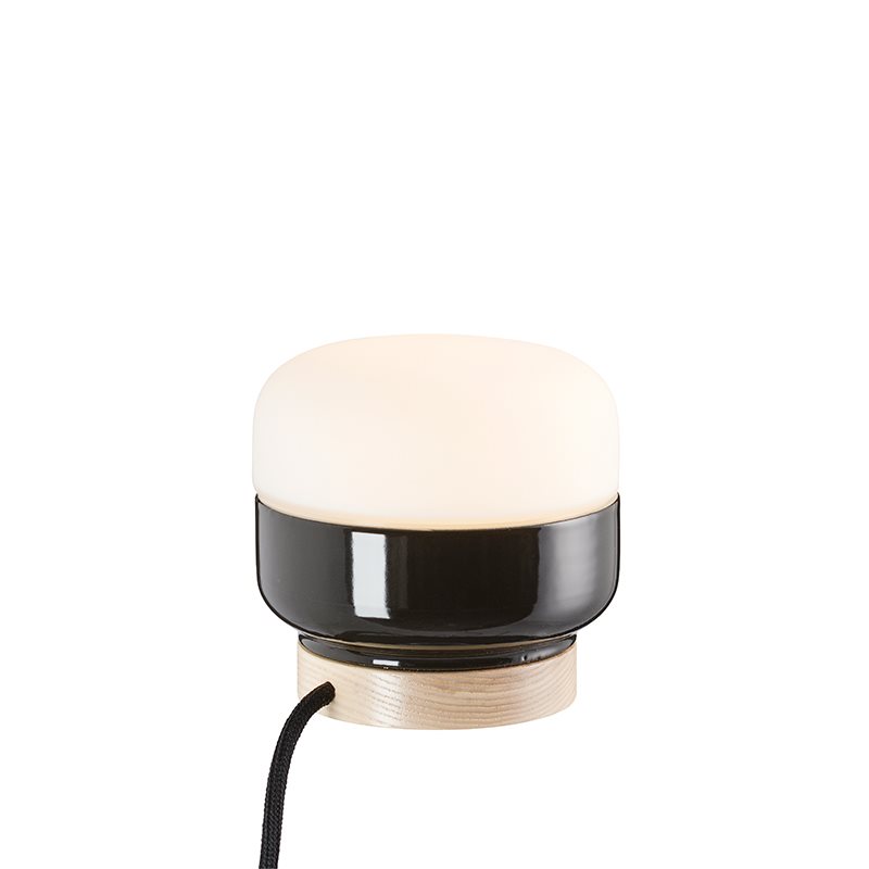Ifö Electric Ohm Bordslampa 140/135 Svart/Matt Opalglas Dimmer