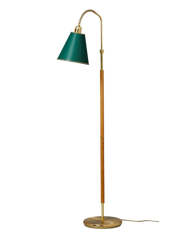Ah Belysning G358 Tullgarn Mässing/Ek Läslampa Exkl. Skärm