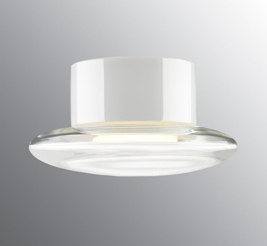 Ifö Electric Aton Cairo Gx53 Vit/Klarglas Ip44