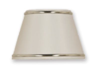 Aneta Lighting Elsa Lampskärm 16Cm Vit/Silver