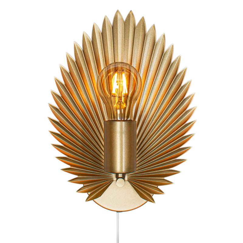 By Rydéns Aruba Vägglampa Guld