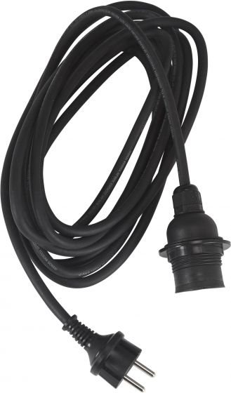 Pr Home Flex Out Lampupphäng Ip44 Svart 2,5M