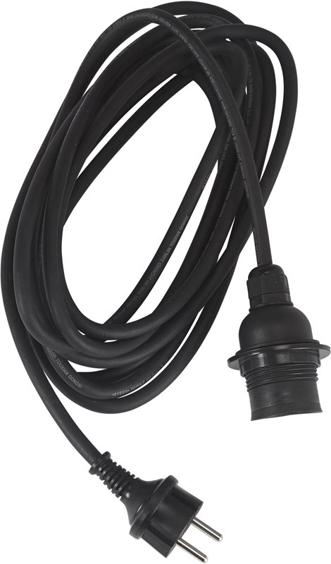 Pr Home Flex Out Lampupphäng Ip44 Svart 5M