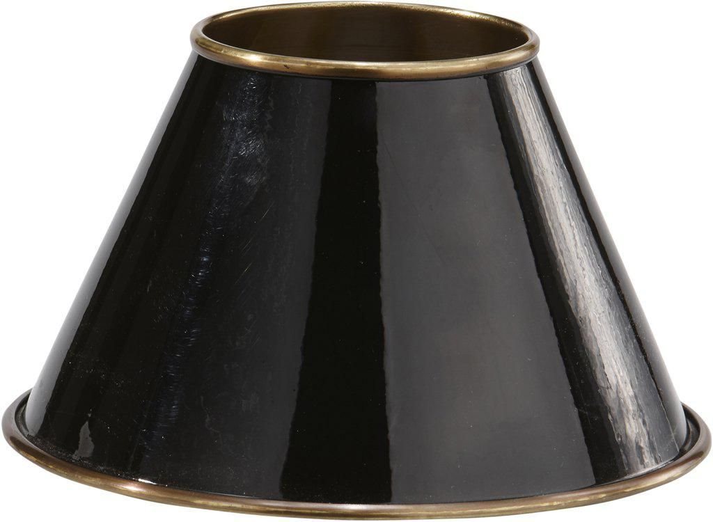 Pr Home Lampskärm Classic Metall Svart/Antikmässing 22cm