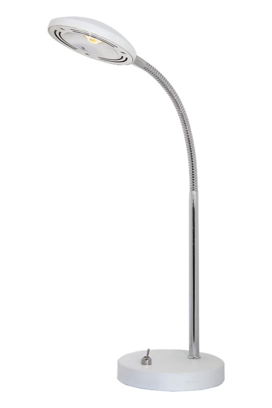 Aneta Lighting Hero bordslampa vit-krom
